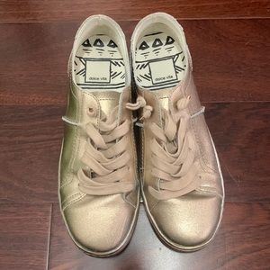 Dolce vita gold women’s sneakers